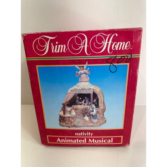 Trim A Home Mistletoe Magic Animated Christmas Musical Animated Musical Nativity - Picture 10 of 13